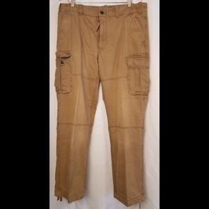 Eddie Bauer Men's Tan Cargo Pants 38x34
